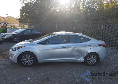 2016 Hyundai Elantra Se z USA, uszkodzony, nr VIN 5NPDH4AEXGH761580